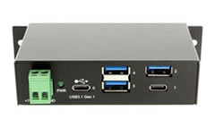 USB C Hub 4 Port USB 3.1 Gen1 SuperSpeed USB C Upstream