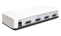 4 Port USB 3.1 Gen1 Isolated Hub with 15KV ESD Surge Protection