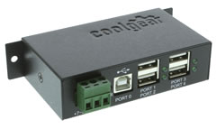 Rugged 4-Port USB 2.0 Micro Hub